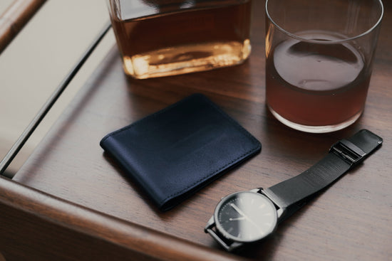 Stealth Leather Wallet | Pacific