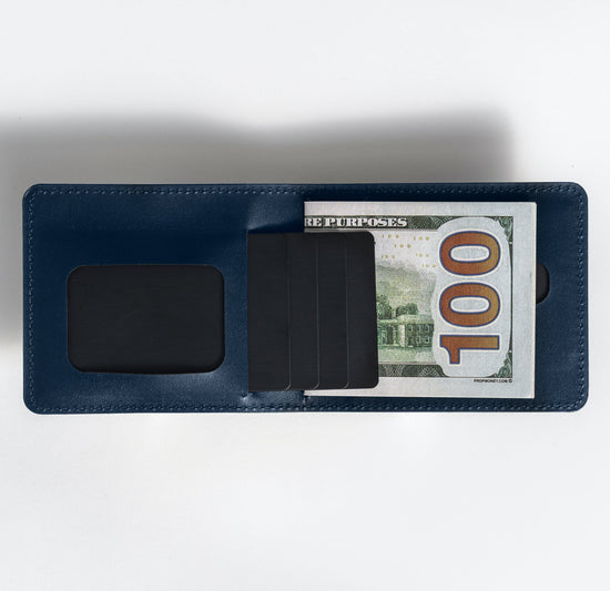 Stealth Leather Wallet | Pacific