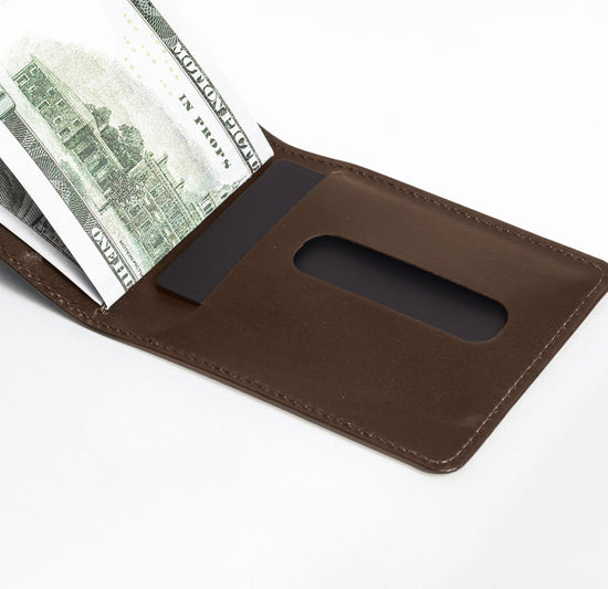 Stealth Leather Wallet | Espresso